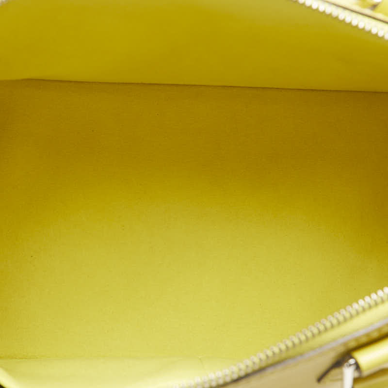 Louis Vuitton Epi Alma PM Handbag M40950 Beastash Yellow Leather  Louis Vuitton