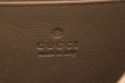 Gucci Brown Velvet Marmont Cross-Body Chain Wallet