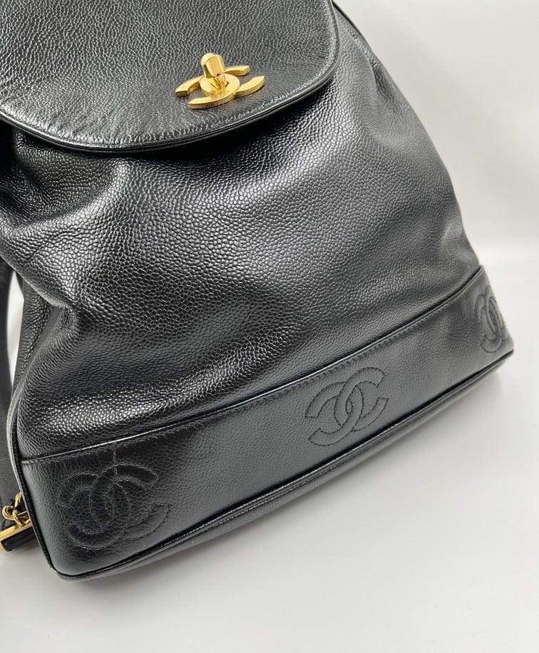 Vintage Chanel Caviar Backpack