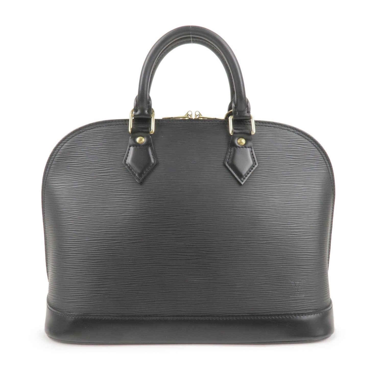 Louis Vuitton Epi Alma Hand Bag Noir Black M52142