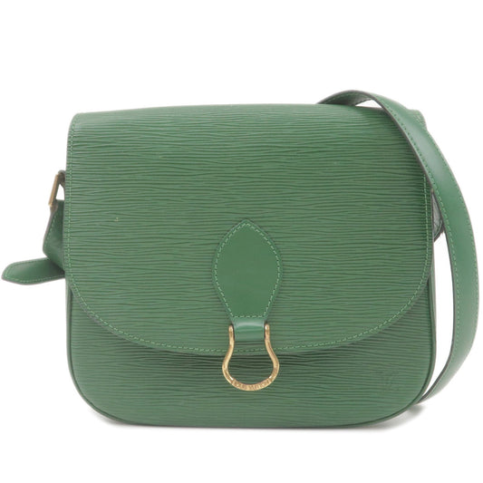 Louis Vuitton Epi Saint Cloud Shoulder Bag Borneo Green M52194