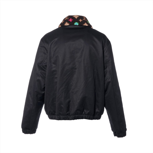 Louis Vuitton 24AW Cotton x Acrylic Jacket 52 Men Black Cotton Abbe Jacket Wizmonogram Free Colour RM242MM