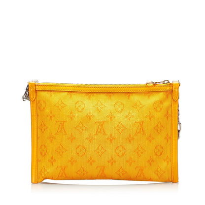 Louis Vuitton  Double Flat Messenger Bag Monogram Antarctica