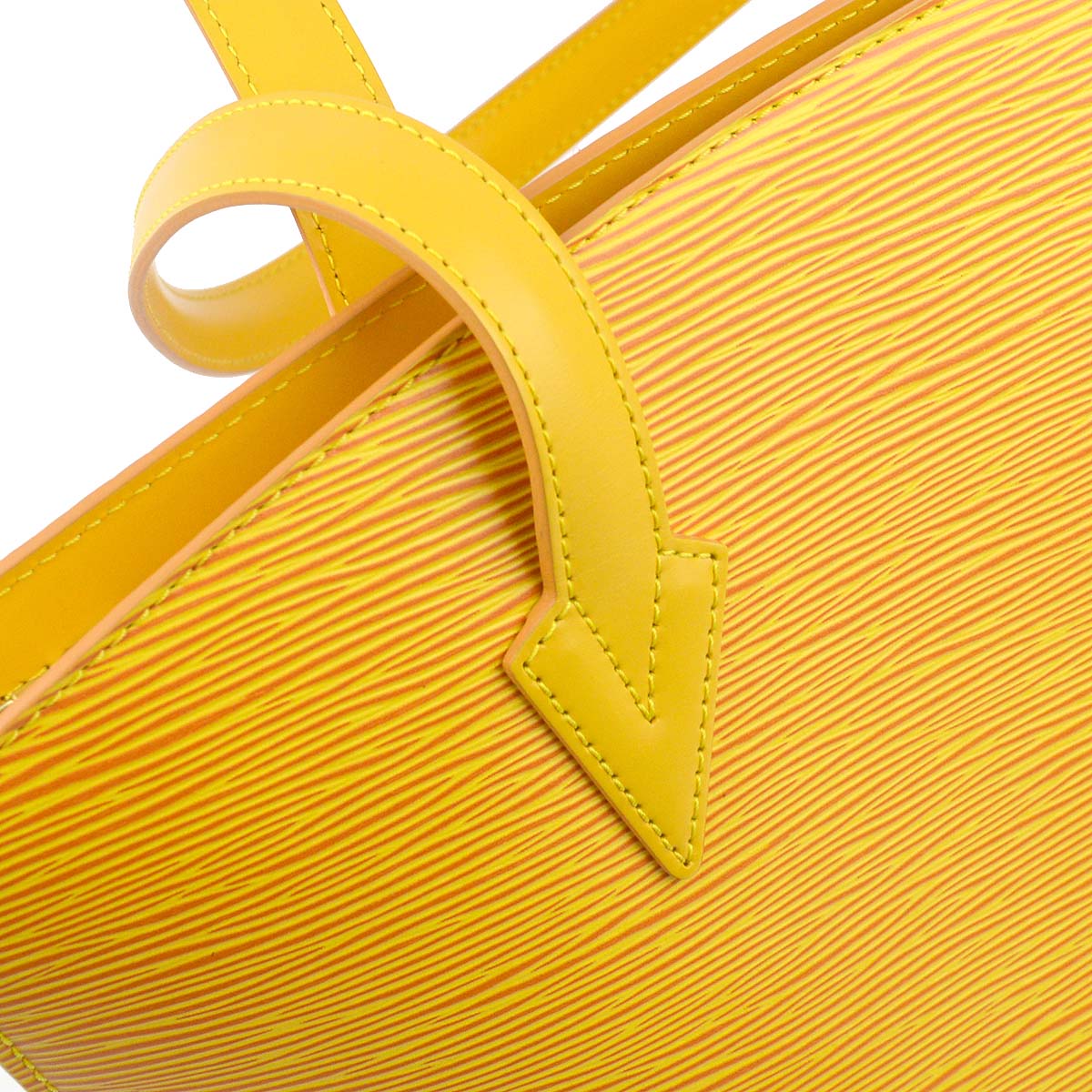 Louis Vuitton 1996 Yellow Epi Saint Jacques Shopping Tote M52269