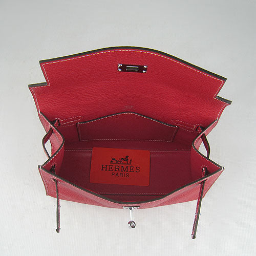 Hermes Kelly 22cm handbag H008 red