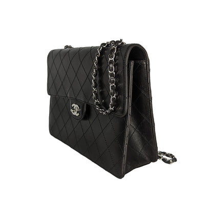 Chanel Vintage Square Classic Single Flap Bag Lambskin