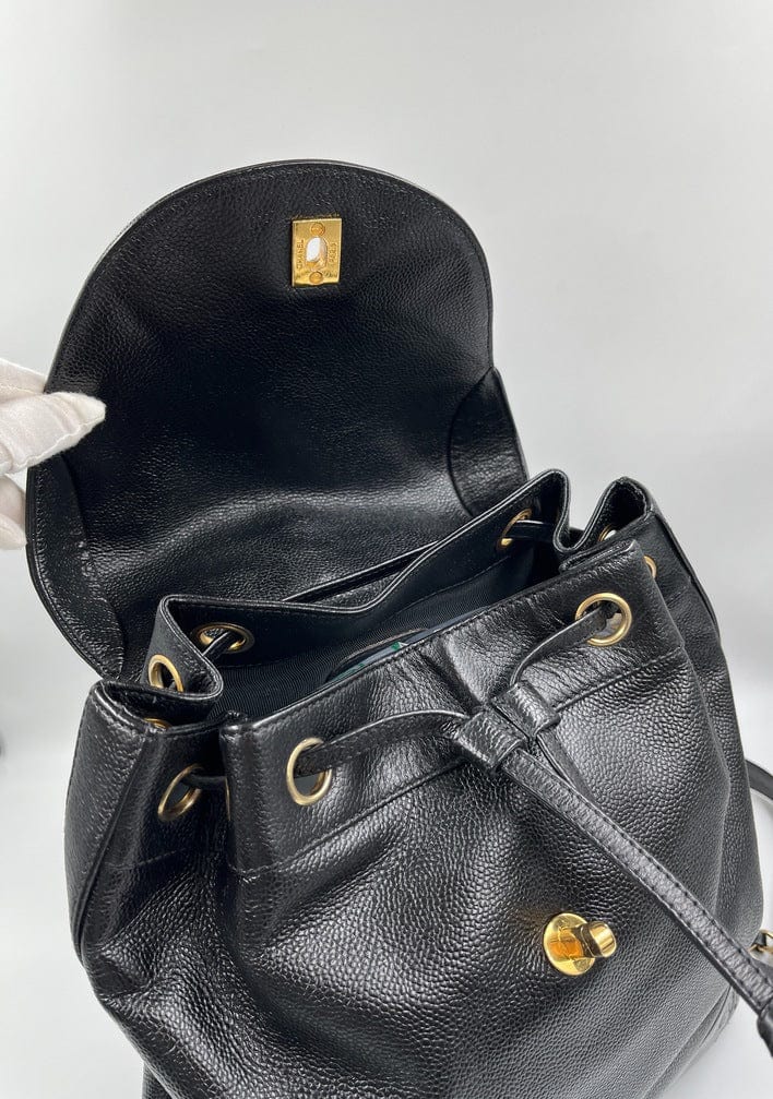 Vintage Chanel Caviar Backpack