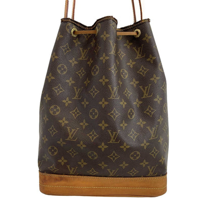 Louis Vuitton  - Monogram Noe - Brown / Tan Canvas Bucket Bag