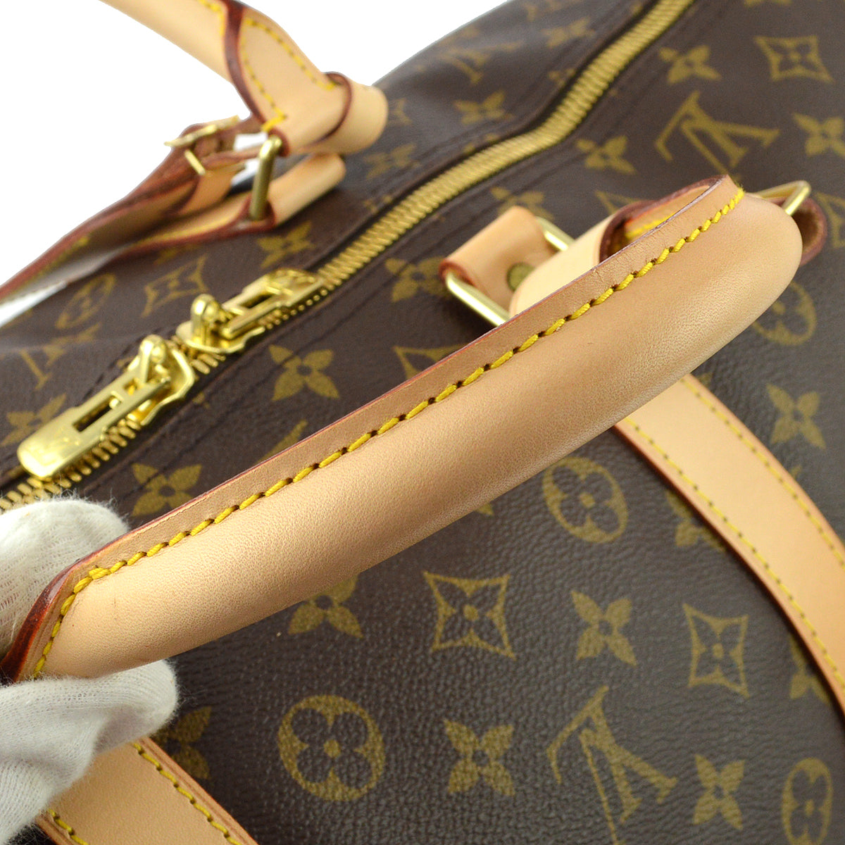 Louis Vuitton 1998 Monogram Keepall Bandouliere 60 2way Duffle Bag M41412