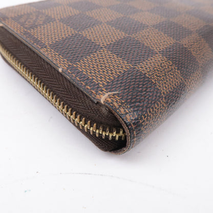 Louis Vuitton Damier Zippy Wallet Long Wallet Brown N60015