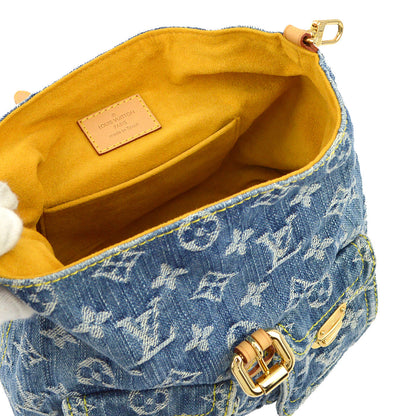 Louis Vuitton * 2006 Monogram Denim Sac a Dos PM M95057