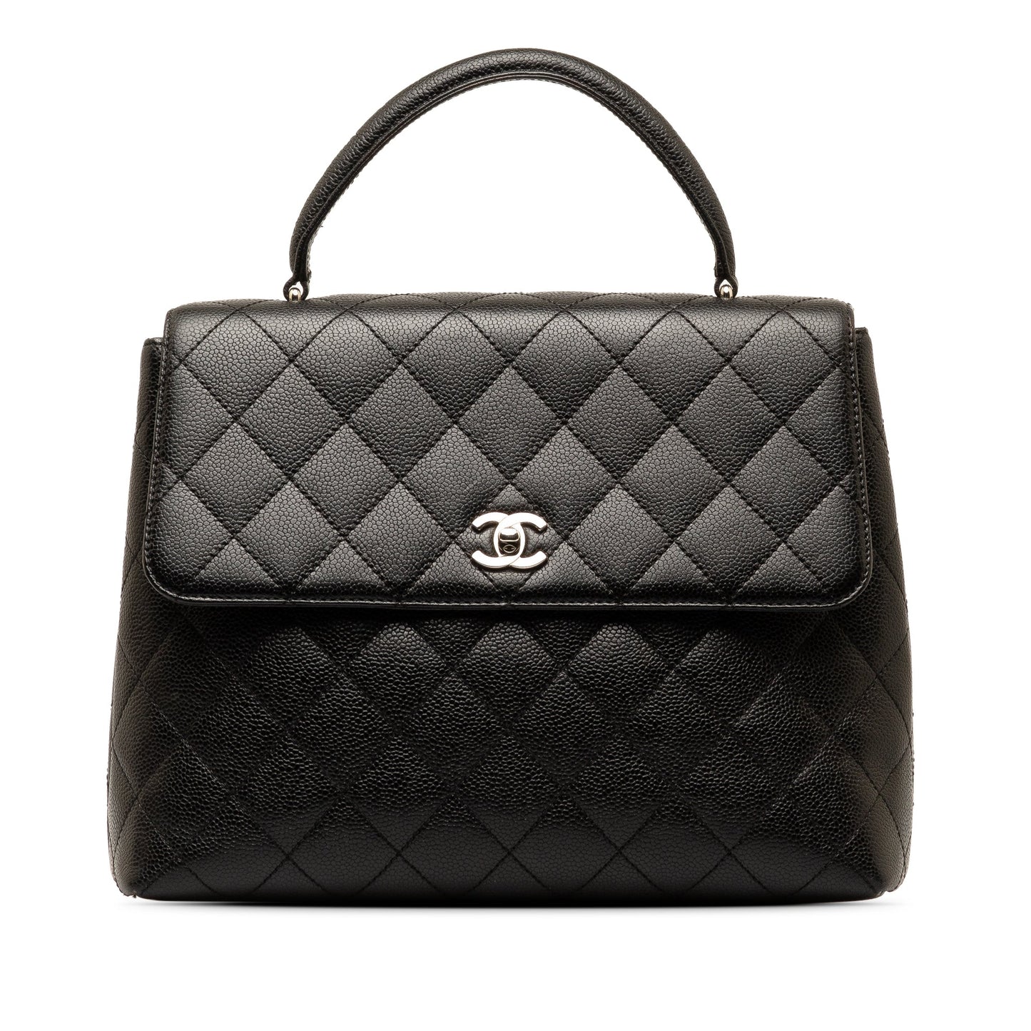 Chanel Caviar Kelly Top Handle Bag