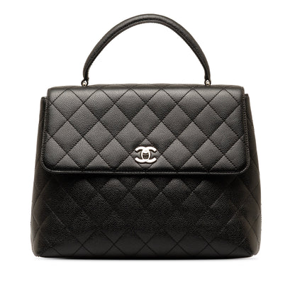 Chanel Caviar Kelly Top Handle Bag