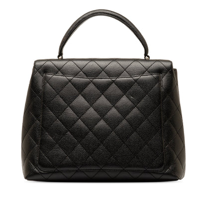 Chanel Caviar Kelly Top Handle Bag