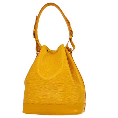 Louis Vuitton 1995 Yellow Epi Noe Bucket Drawstring Bag M44009