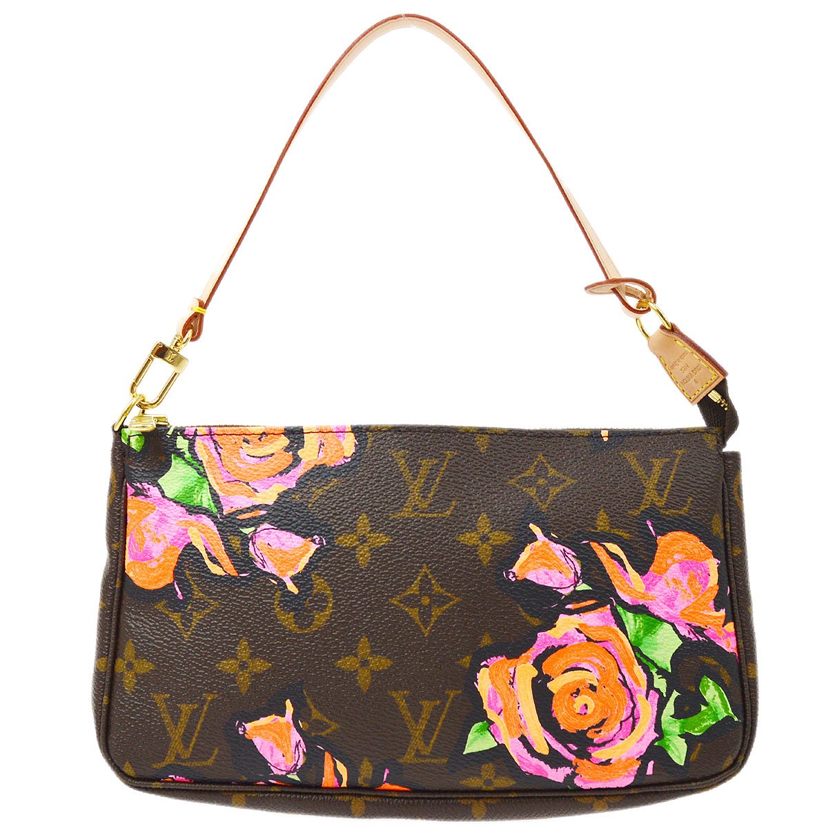 Louis Vuitton 2009 Monogram Rose Pochette Accessoires M48615