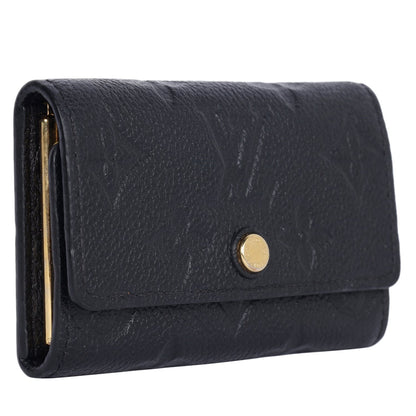 Black Leather Key Holder Wallet ( Pre Owned)