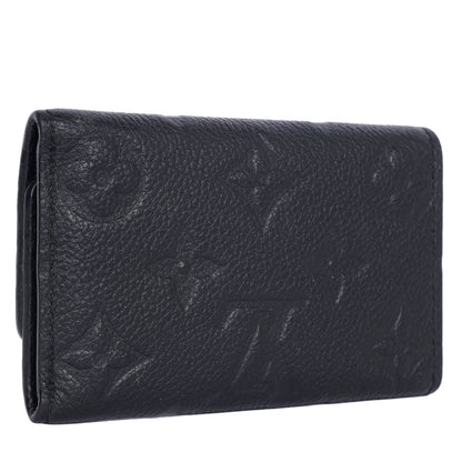 Black Leather Key Holder Wallet ( Pre Owned)