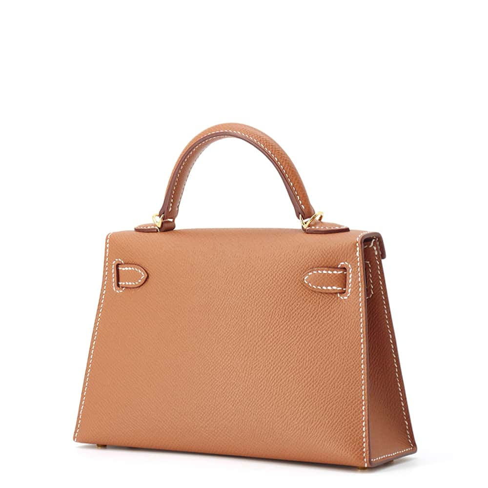 HERMES Mini Kelly Do Gold Epsom Size Mini