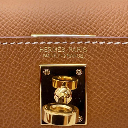 HERMES Mini Kelly Do Gold Epsom Size Mini