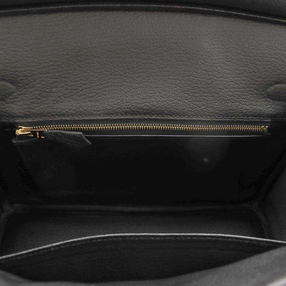 HERMES Birkin Black Togo Leather Size 25