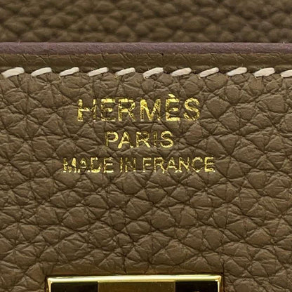 HERMES Birkin Etoupe Togo Leather Size 25