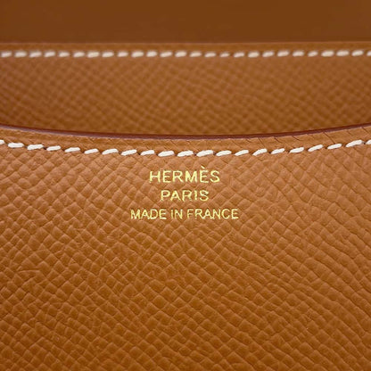 HERMES Constance3 Miroir Gold Epsom Size Mini