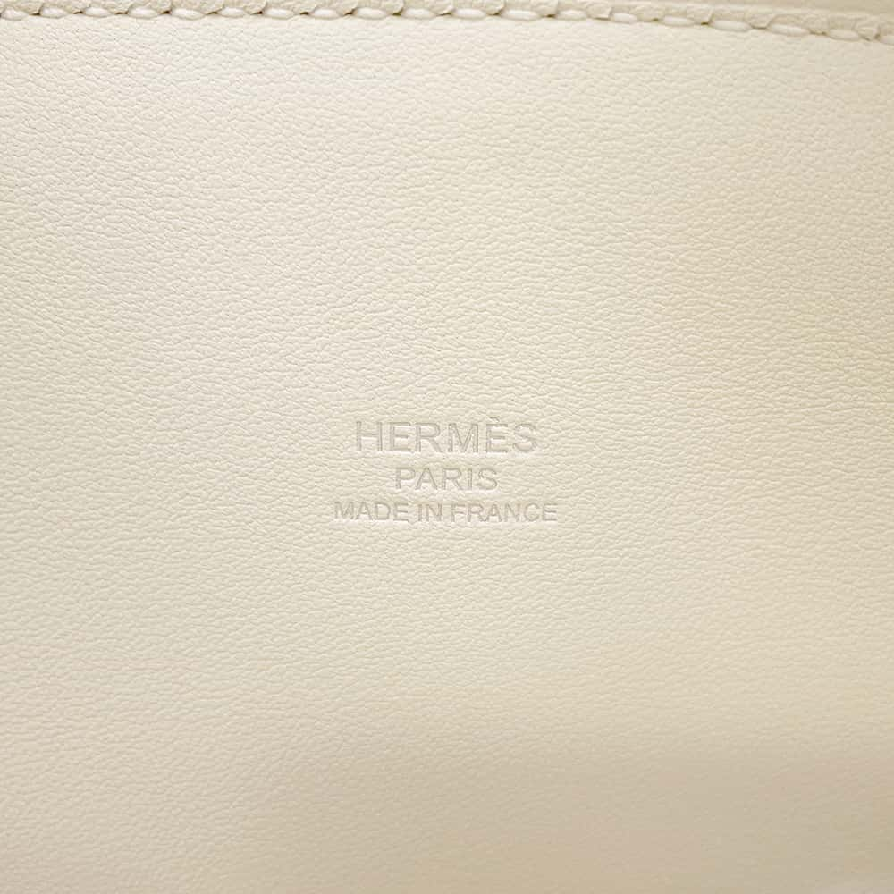 HERMES Bolide 1923 Sangle Woolly Nata Epsom Size 25