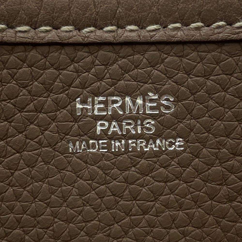 HERMES Evelyne2 Evelyne Do Etoupe Taurillon Clemence Size GM