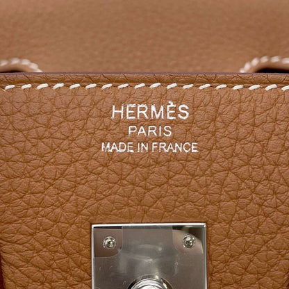 HERMES Birkin Gold Togo Leather Size 25