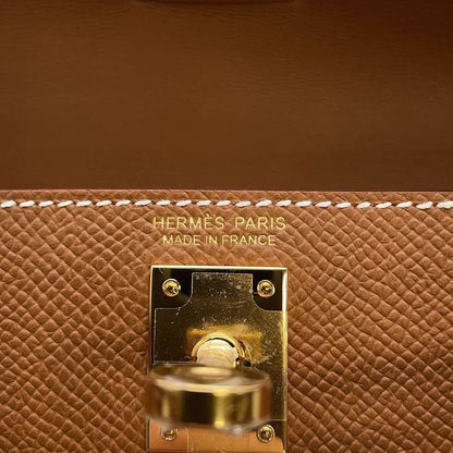 HERMES Mini kelly do Gold Epsom Size Mini