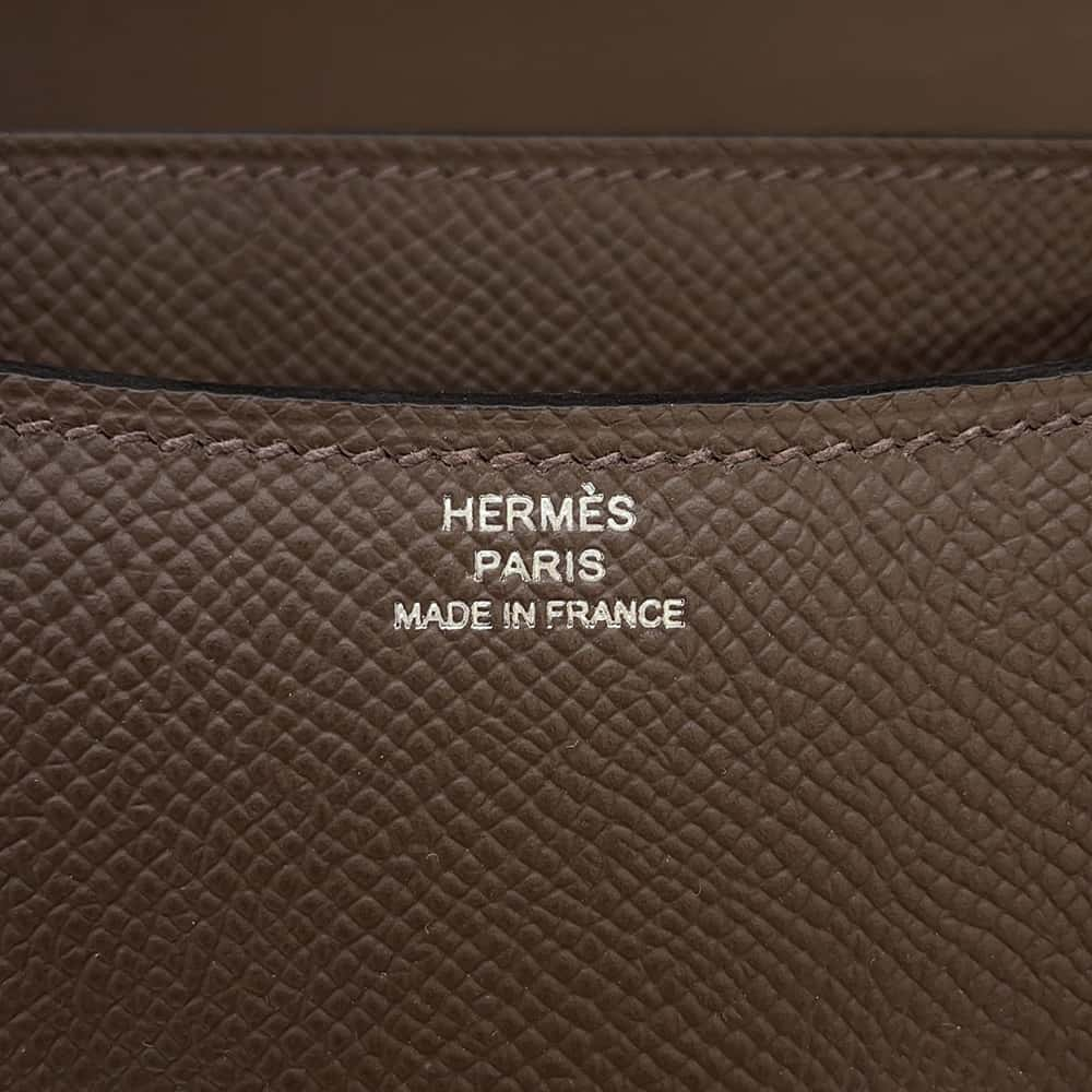 HERMES Constance3 Miroir Ecorce Epsom Size Mini