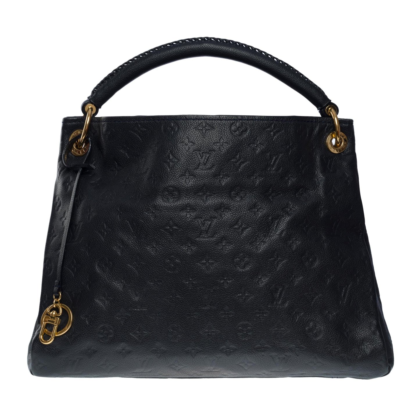 Louis Vuitton  Artsy MM Hobo Bag in dark blue monogram calfskin leather, GHW