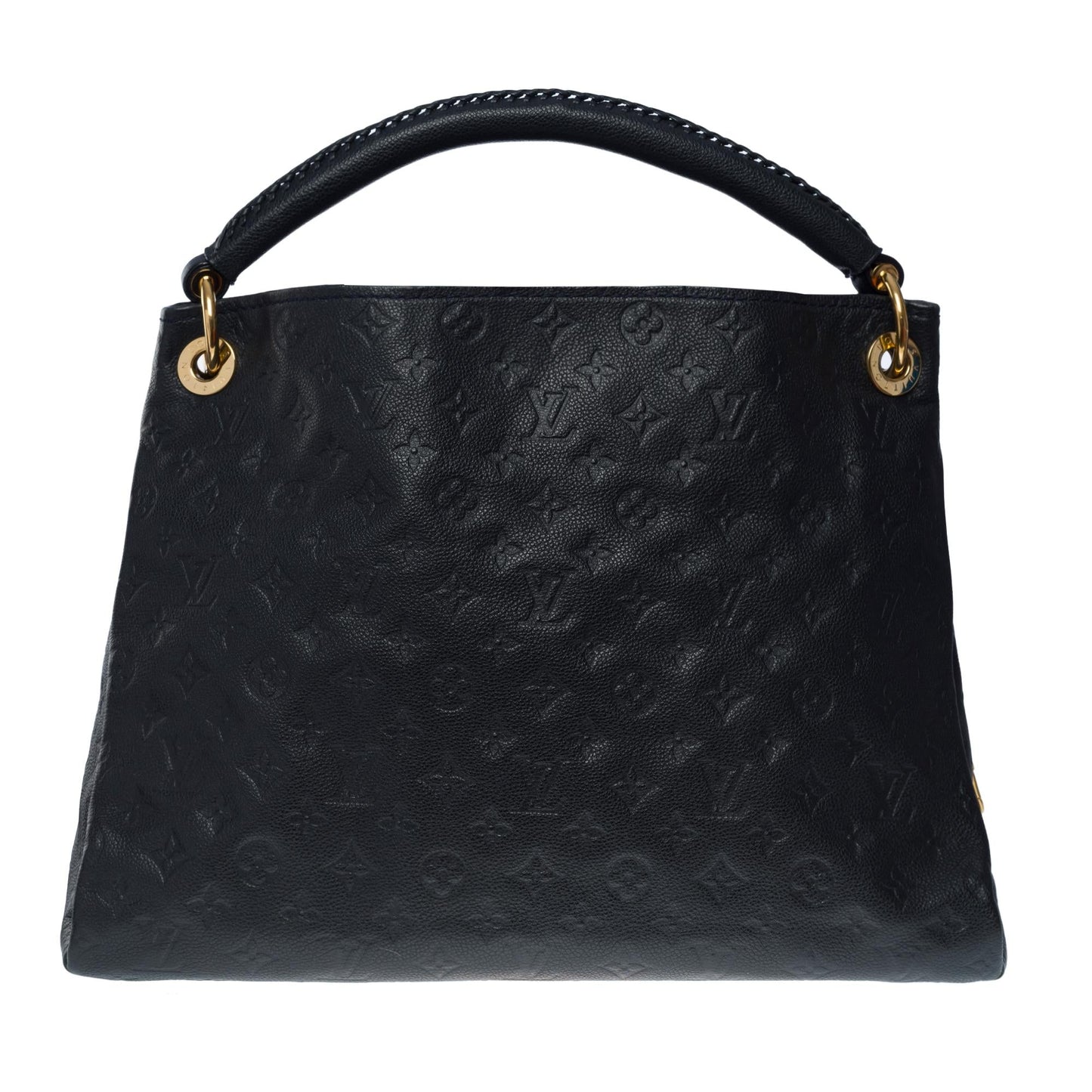 Louis Vuitton  Artsy MM Hobo Bag in dark blue monogram calfskin leather, GHW