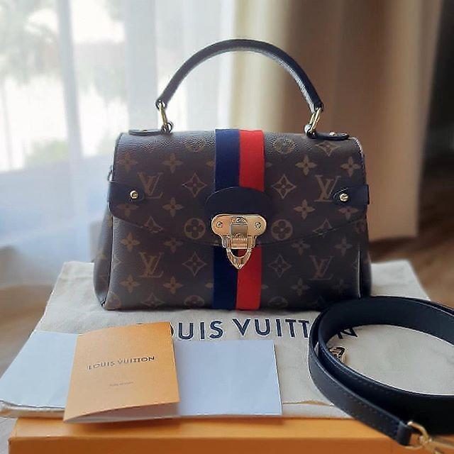 Louis Vuitton Georges MM Monogram Marine Ceris