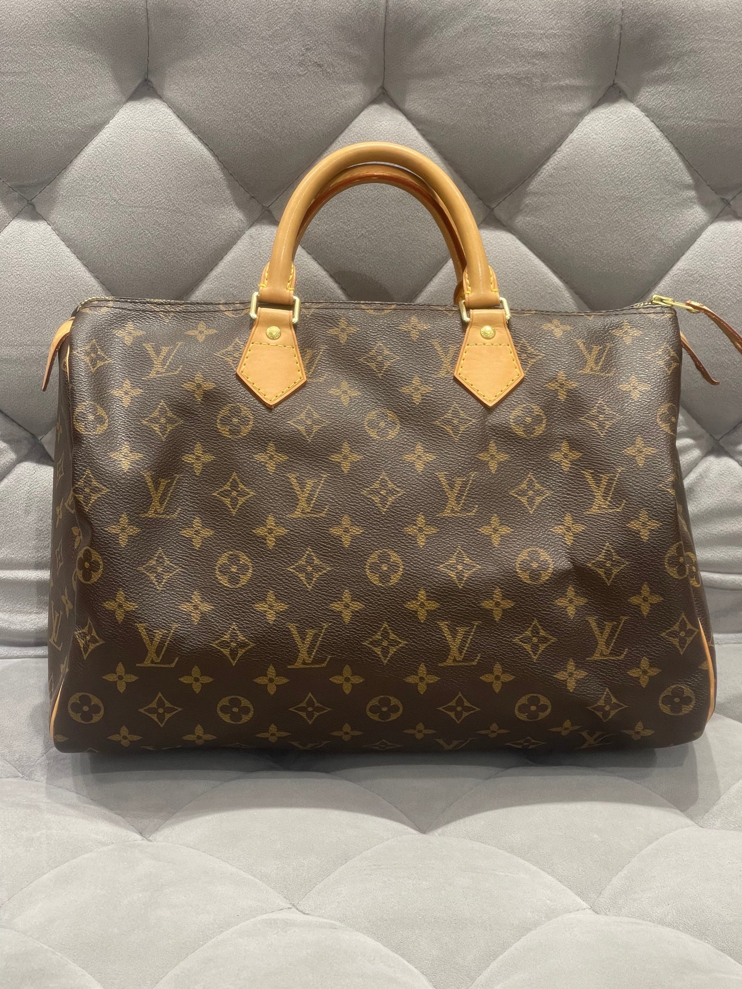 Louis Vuitton - Sac Speedy 35 monogramme