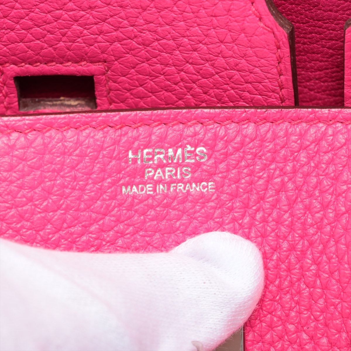 Hermes Birkin 30 Taurillon Clemence Rose