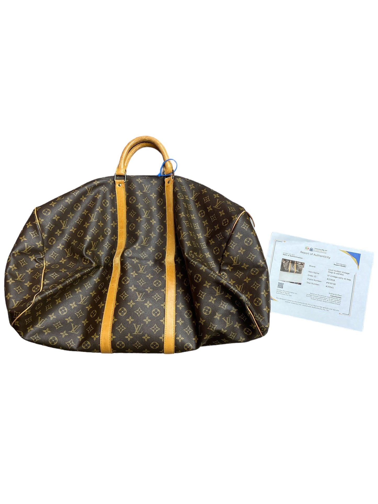 Duffle And Weekender Luxury Designer By Louis Vuitton  Size: Large