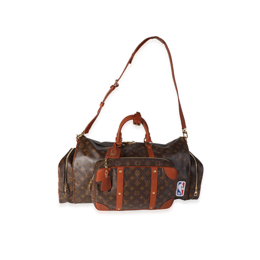 Louis Vuitton  x NBA Monogram Canvas Trio Pocket Keepall