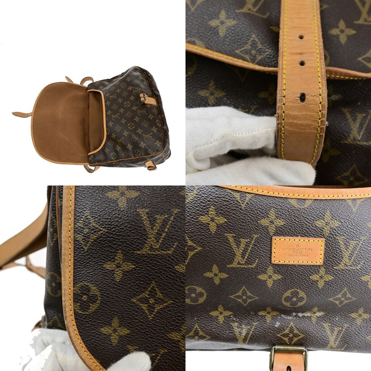 LOUIS VUITTON Saumur 35 Shoulder Bag