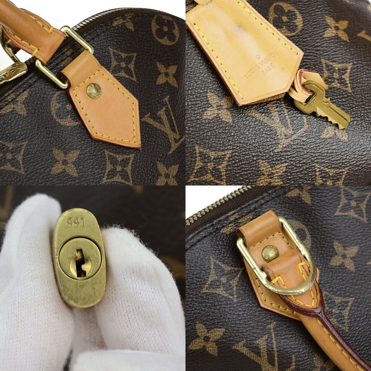 LOUIS VUITTON Alma Handbag