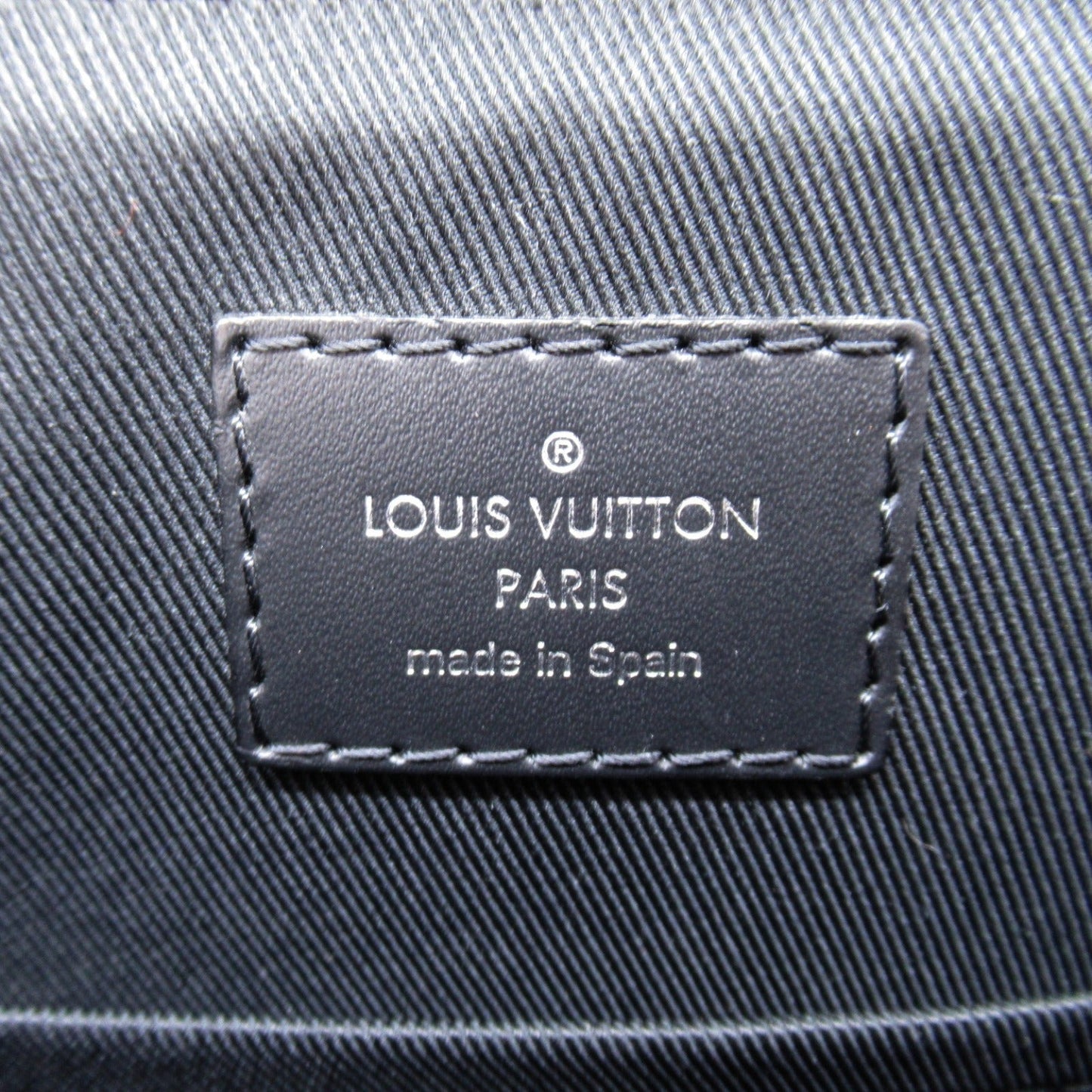 Louis Vuitton District PM Shoulder Bag Shoulder Bag PVC Coated Canvas Monogram Mens Black M44000