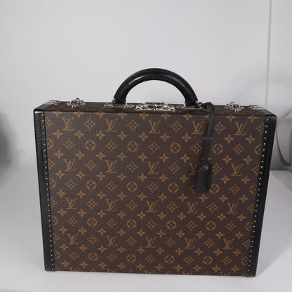 Louis Vuitton  Monogram Macassar President Briefcase