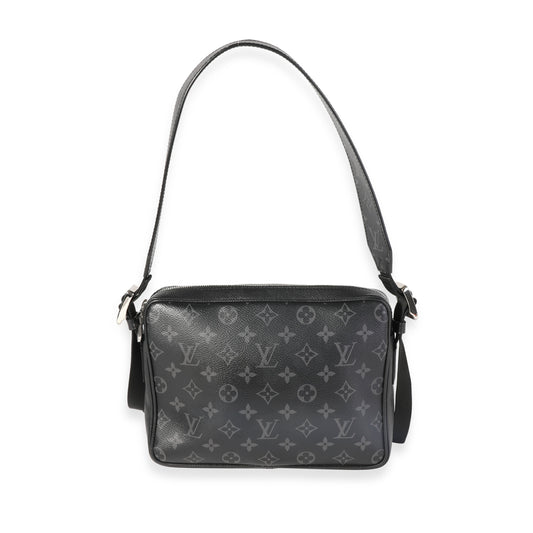 Louis Vuitton  Black Taigarama & Monogram Eclipse Canvas Outdoor Messenger