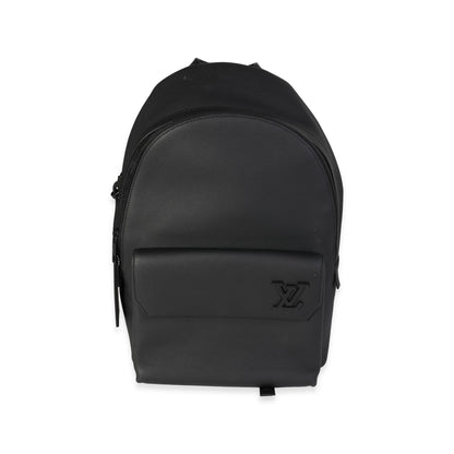 Louis Vuitton  Black Aerogram Leather New Backpack