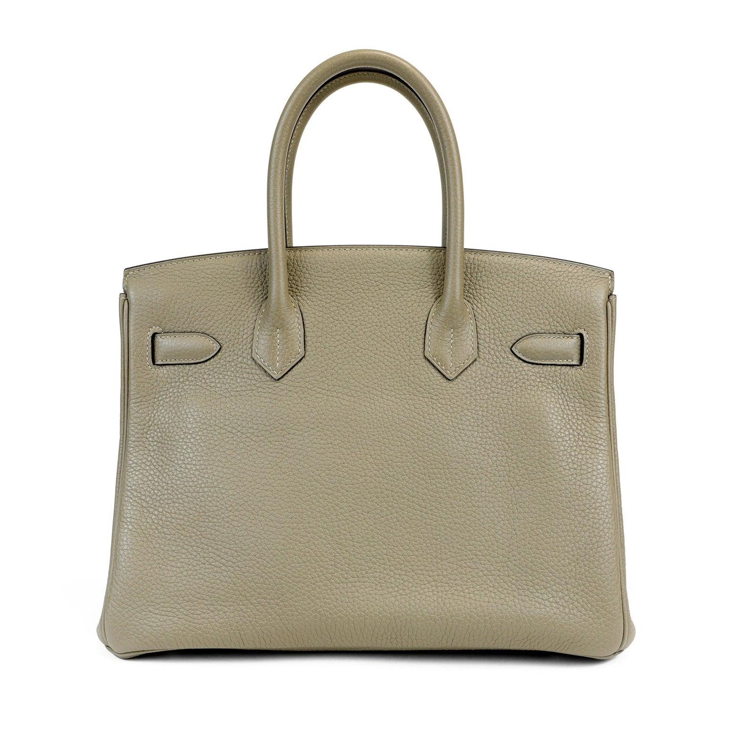 Hermes 30cm Sage Togo Leather w/ Palladium Hardware