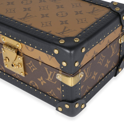 Louis Vuitton  Monogram Reverse Canvas Coffret Tresor 24