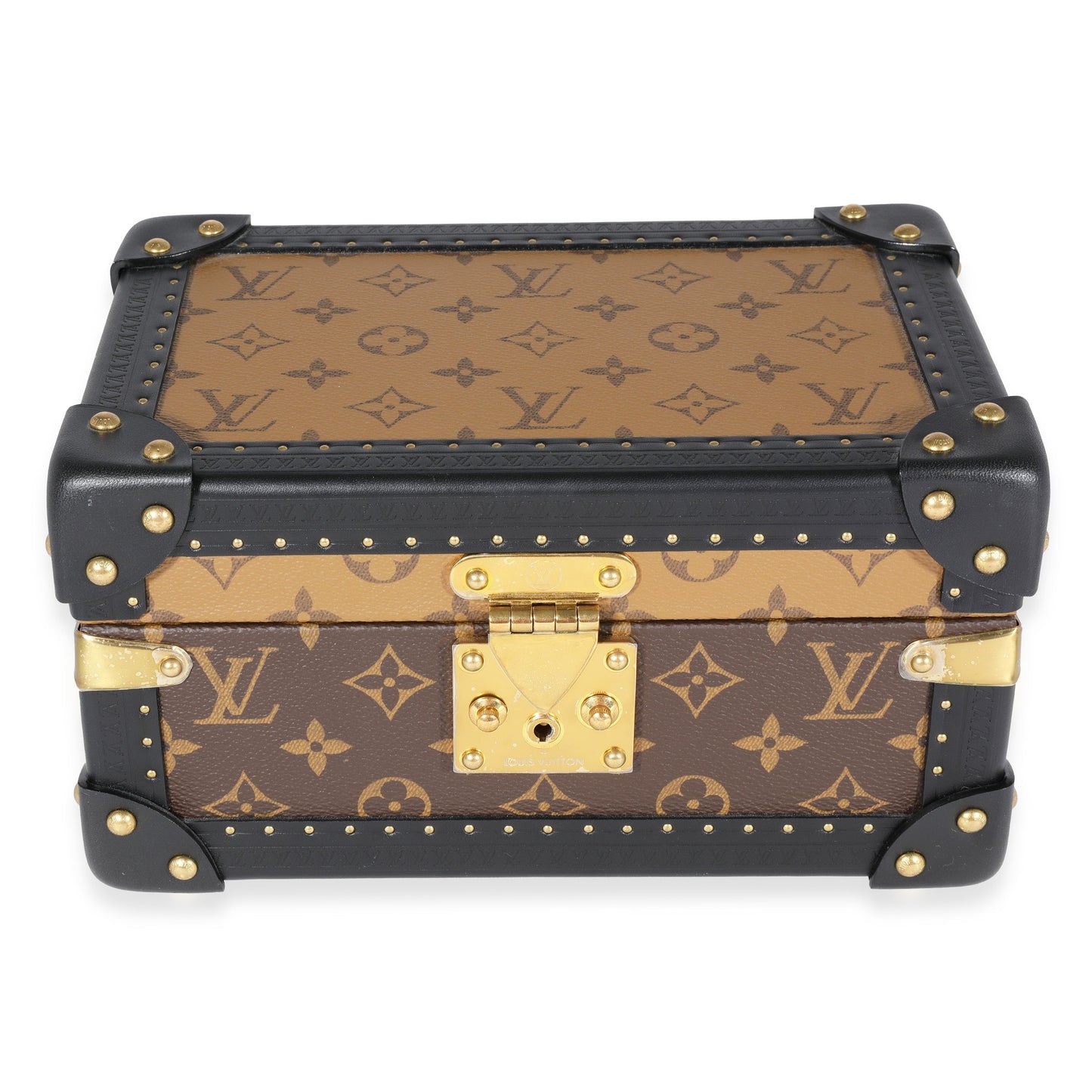 Louis Vuitton  Monogram Reverse Canvas Coffret Tresor 24