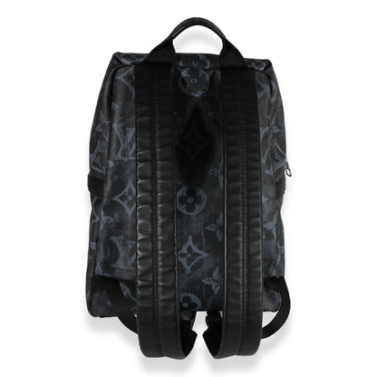 Louis Vuitton  Black & Blue Monogram Pastel Discovery Backpack