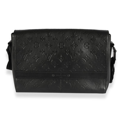 Louis Vuitton  Black Monogram Shadow Sprinter Messenger